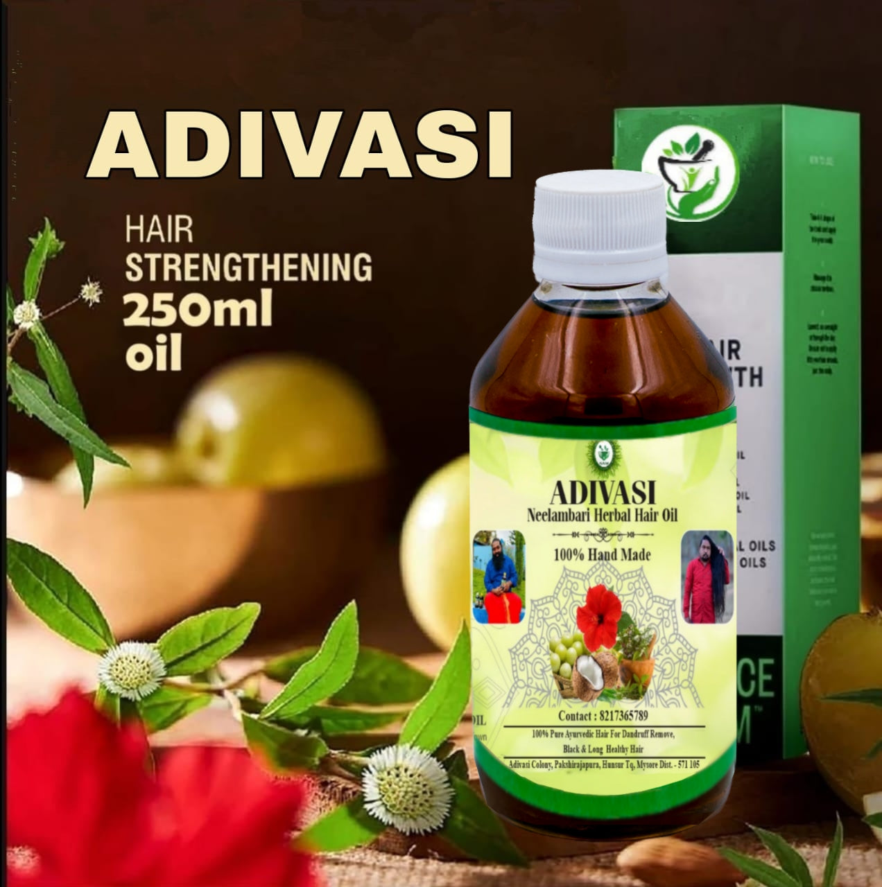 Hakki Pikki Original Adivasi Herbs Made Hair Oil